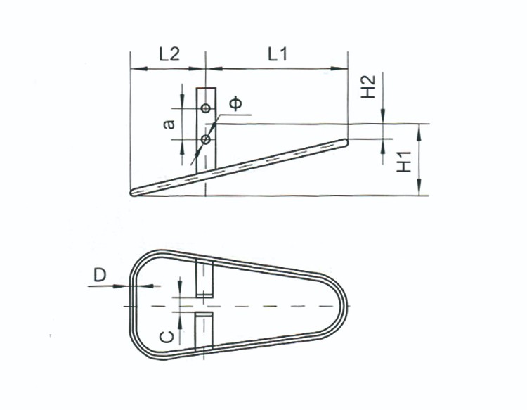 Strain Clamps-NY-G(For Galvanized Steel Wire)