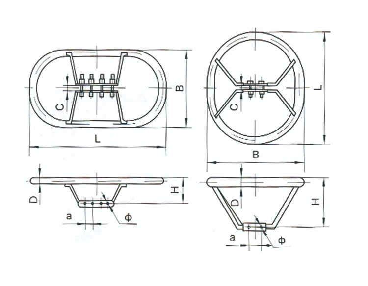 Strain Clamps-NY-G(For Galvanized Steel Wire)-FJP