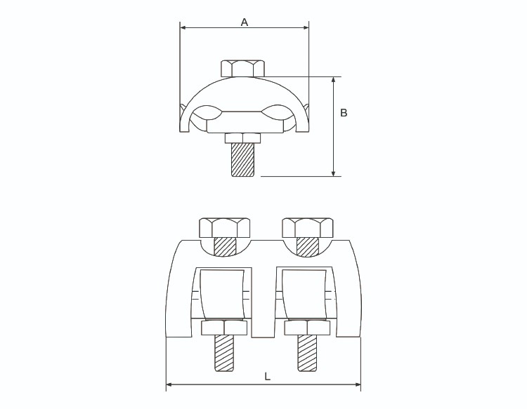 Brass Wire Clamp