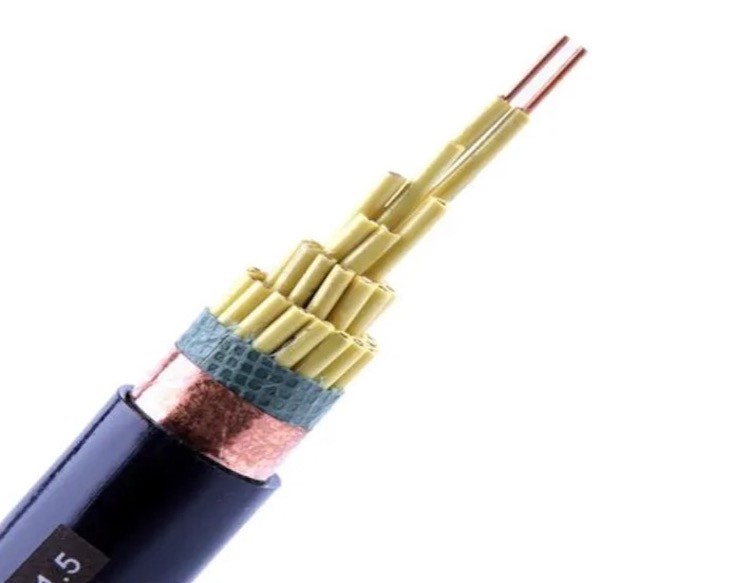 0.6/1kV 4X2.5mm2 Copper Core PVC Insulated PVC Sheathed with Copper Tape Screen Control Cable