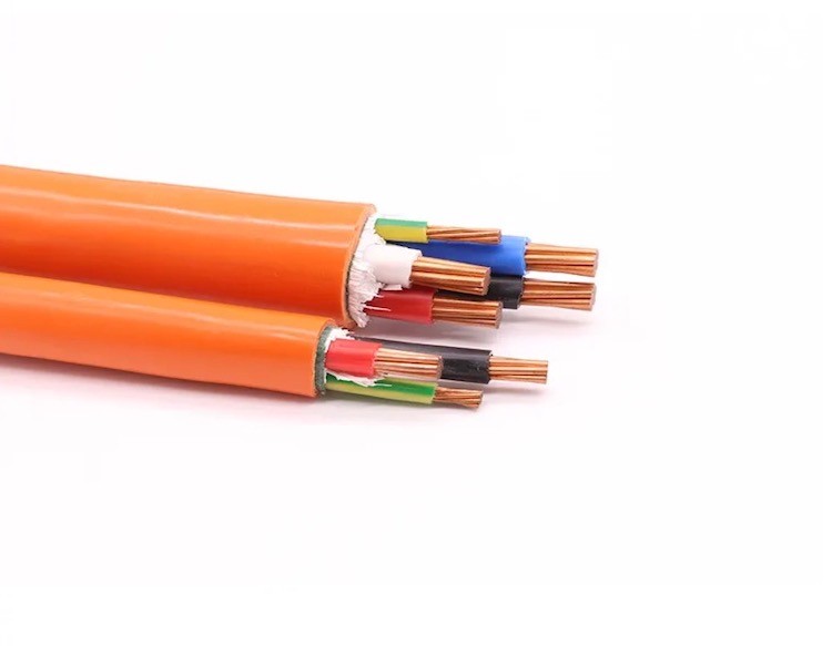 25mm2 PVC Circular 4C+E V-90 insulated 5V-90 PVC sheathed to AS/NZS 5000 0.6/1kV Orange Underground Cable