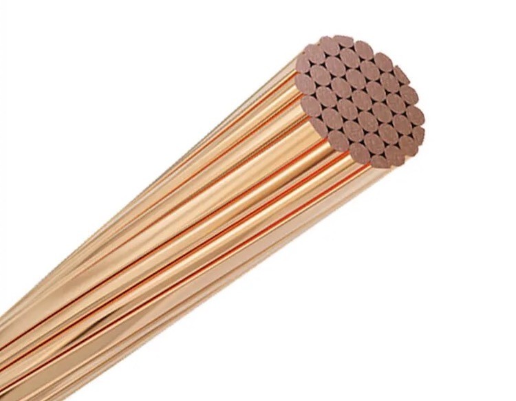 185 mm2 Bare Soft Copper Grounding Conductor Stranded