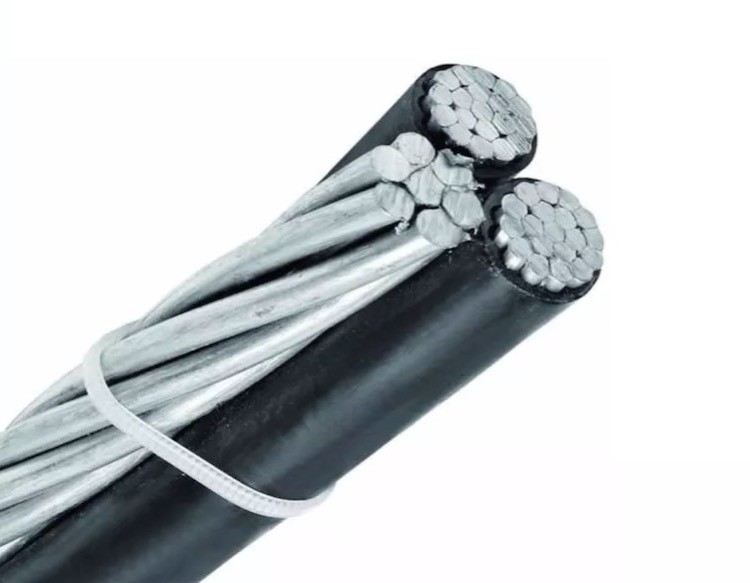 4/0 AWG POLY / ALUMINIUM TRIPLEX CABLE, 19 STRANDS, NEUTRAL 7