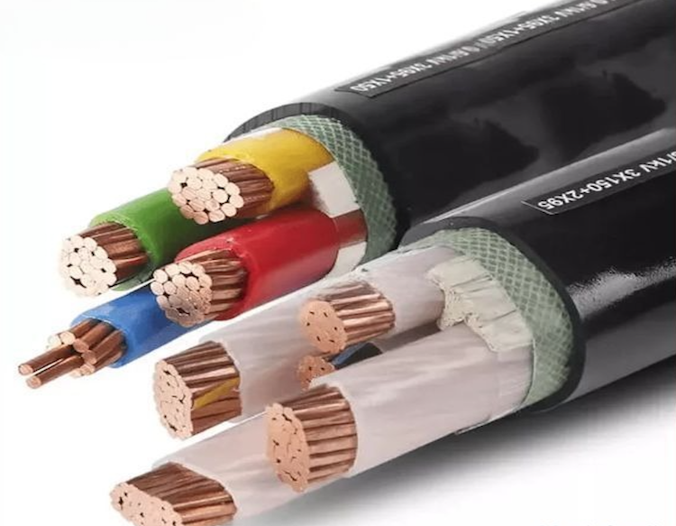 Copper Conductor XLPE Insulated 0.4kV Power Cable 3X6+1X4mm2 